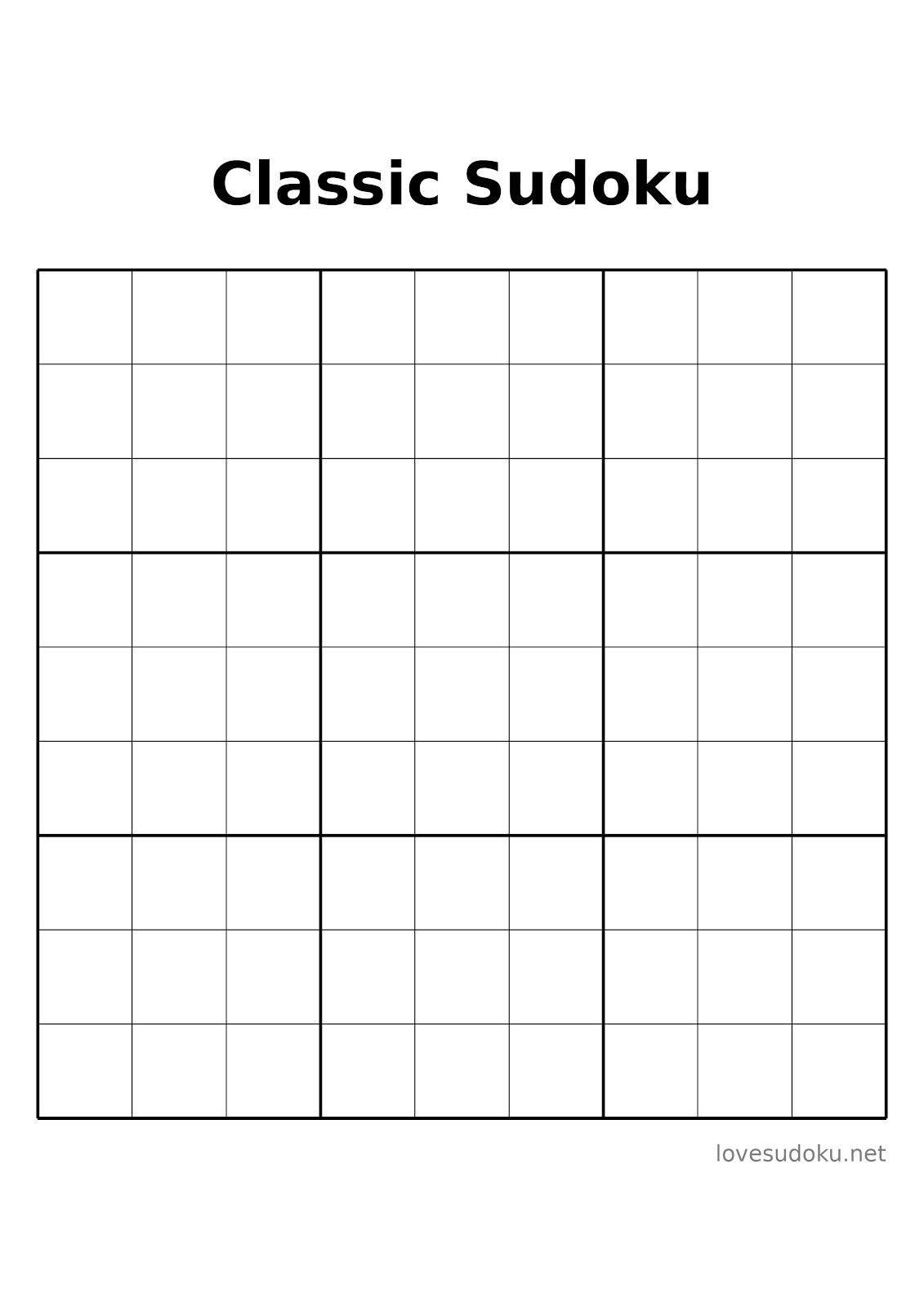 free easy sudoku printables